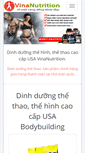 Mobile Screenshot of dinhduongthethao.info